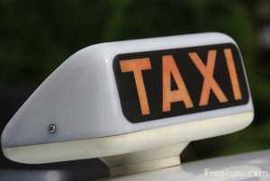 Taxi Sign